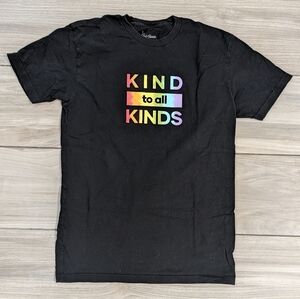 Only Human Kind to all Kinds Rainbow T Shirt